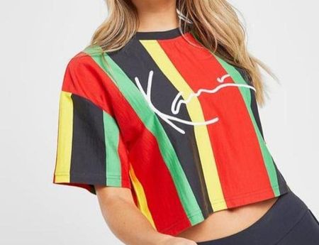 KARL KANI    crop top shirt     Grösse S / M