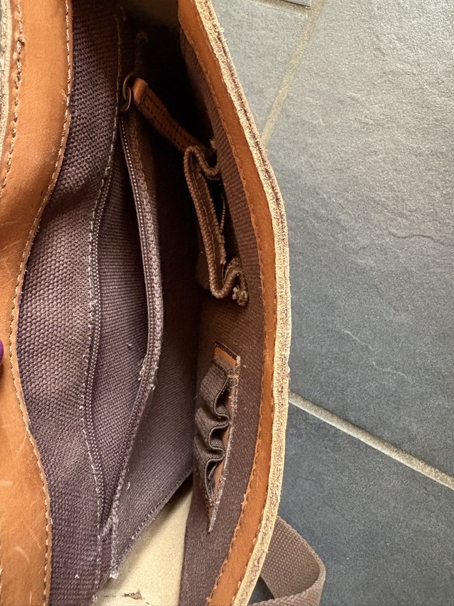 Fossil Borse: Fossil Schultertasche Leder – Usato da zwingen venduto da bami13 3