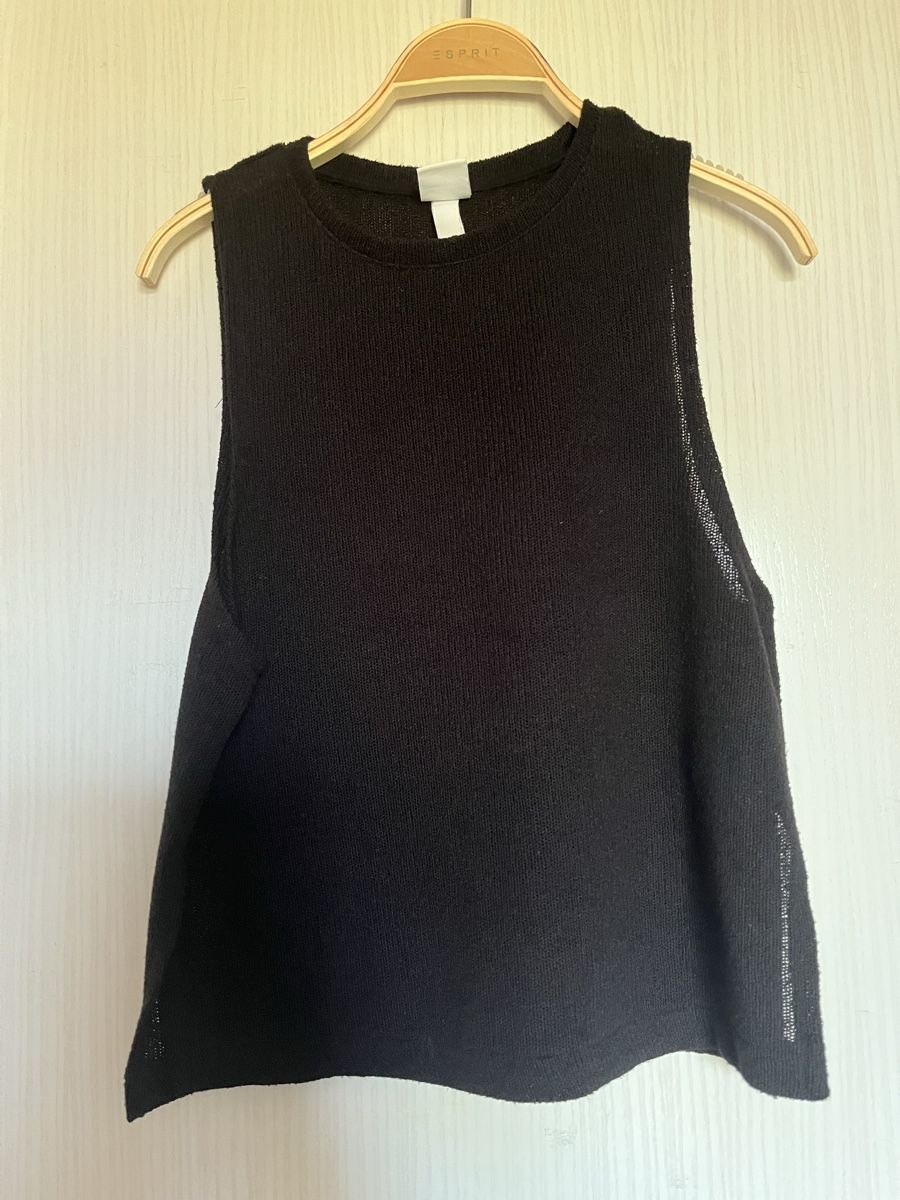 H&M Top: schwarzes Top XS – Usato da St. Gallen venduto da andreav.