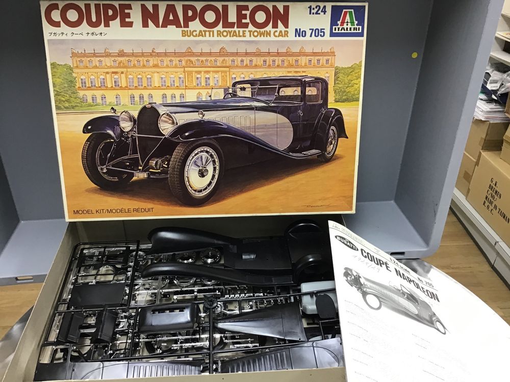 Maquette Bugatti Royale 1/24 Italeri - Modélisme