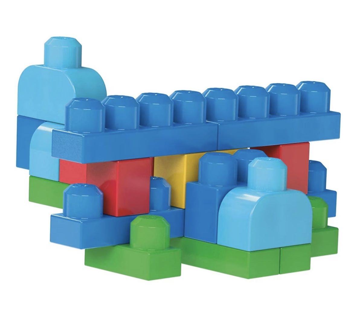 Fisher-Price Giocattoli: Mega Bloks First Builders, 80 Teile, Bauspass für Kinder – Nuovo (secondo la descrizione) da Steffisburg venduto da TelmaG 1