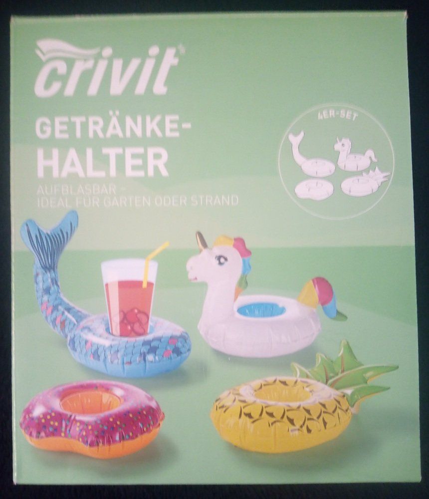 Accessori per altri veicoli: Crivit & Sunnylife aufblasbare Getränkehalter Sets – Usato da Werdenberg venduto da EXA-Secondhand 1