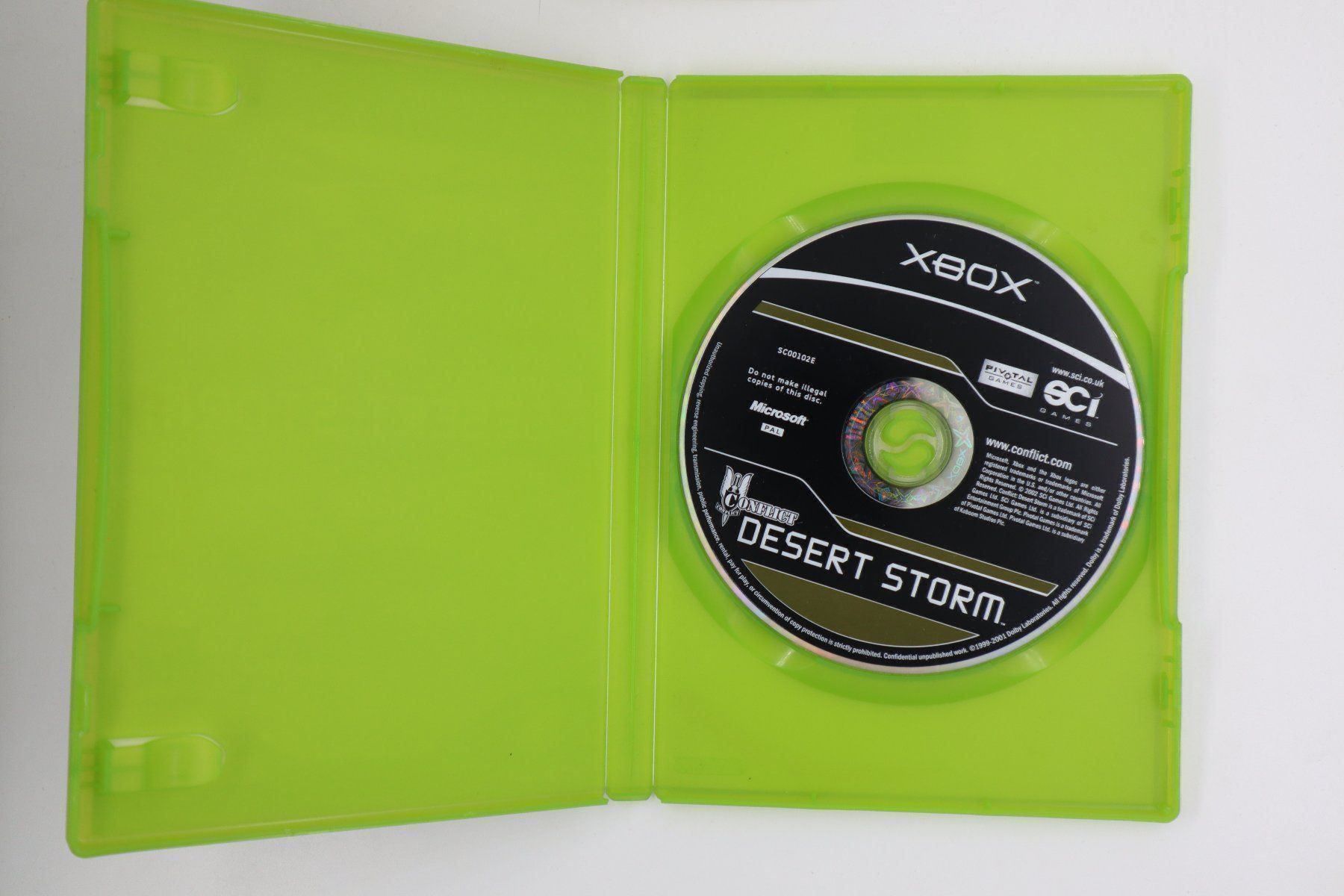 Microsoft Giochi: Conflict Desert Storm Original XBox Pal Englisch – Usato da Baden venduto da TellsKuchenhaus 2