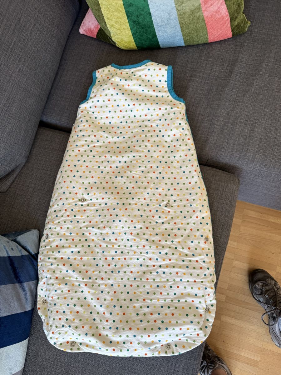 Sacchi a pelo: Schlafsack Jako-o Punkte mit Fleecefutter Grösse 70 – Nuovo (secondo la descrizione) da Egg b. Zürich venduto da Flummi