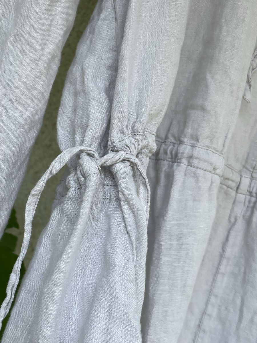 Marc O'Polo Vestiti: ALLES RAUS Leinenkleid Hellgrau – Usato da Kloten venduto da simones.thriftshop 4