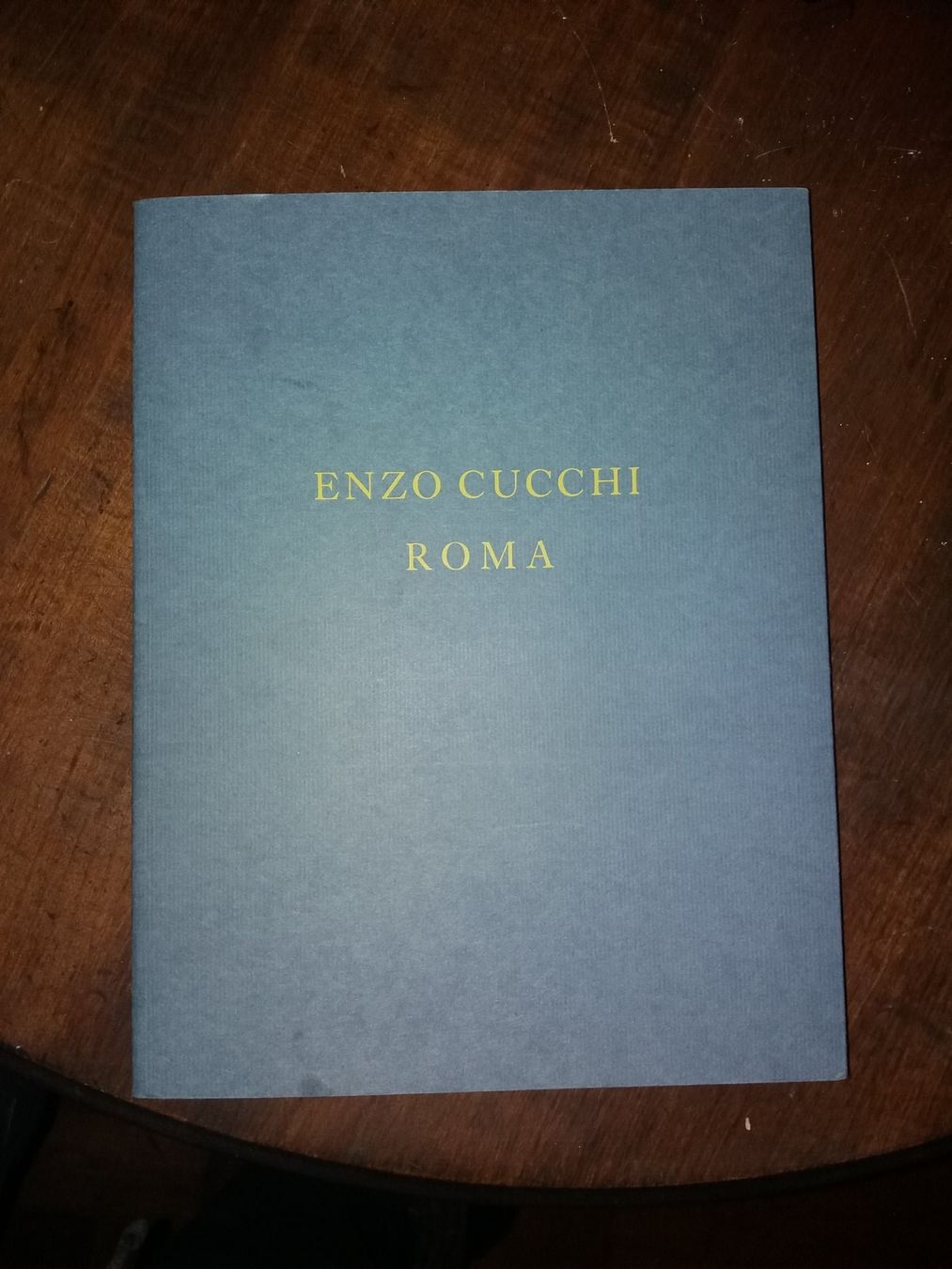 Libri: KUNSTKLASSIKER Enzo Cucchi ROMA – Usato da Welschenrohr venduto da Regool 1