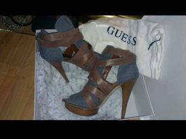 guess highheels sandalen high heels gr 36 damenschuhe hohe