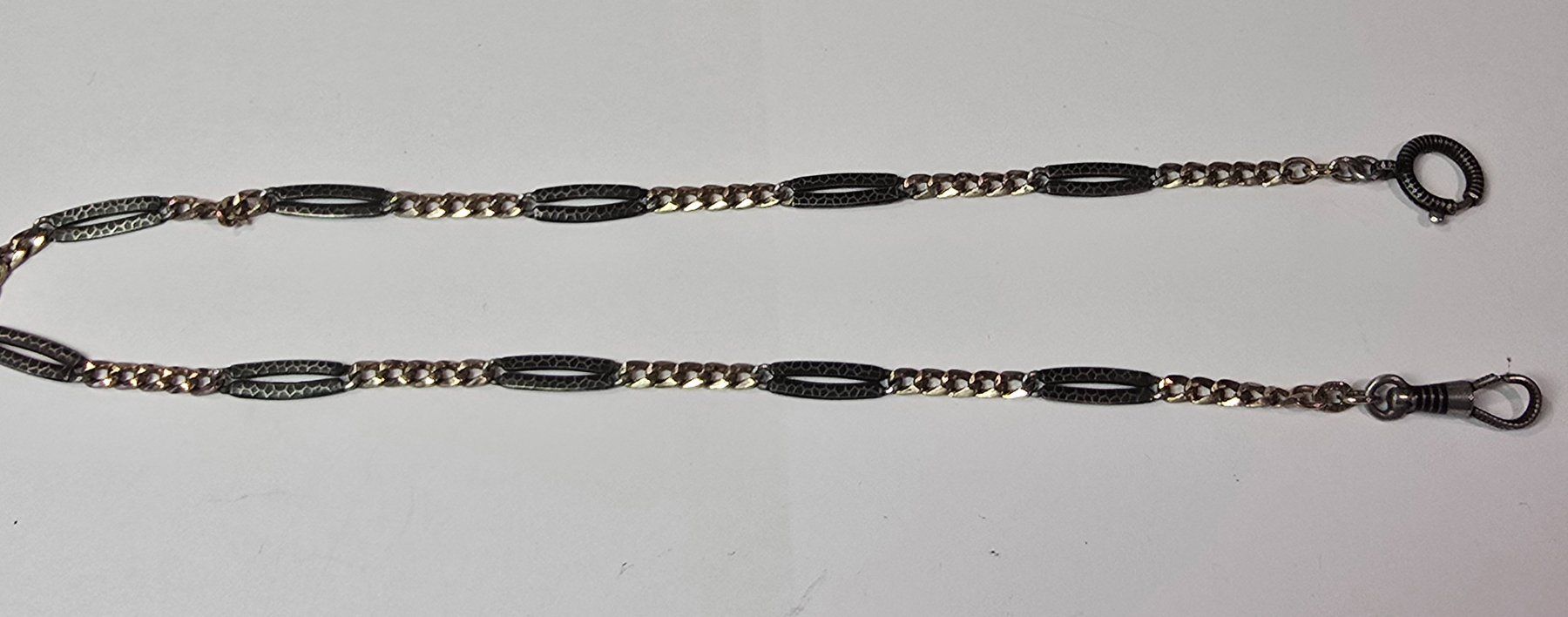 Altri accessori per orologi: Alte Taschenuhrkette Silber 0,800 – Usato da Ennetbürgen venduto da 50shafali53