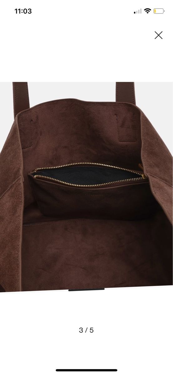 Borse da donna: Shopper Kassandre Paris braun suede Leder – Nuovo e nell'imballaggio originale da Herrliberg venduto da spunggi 1