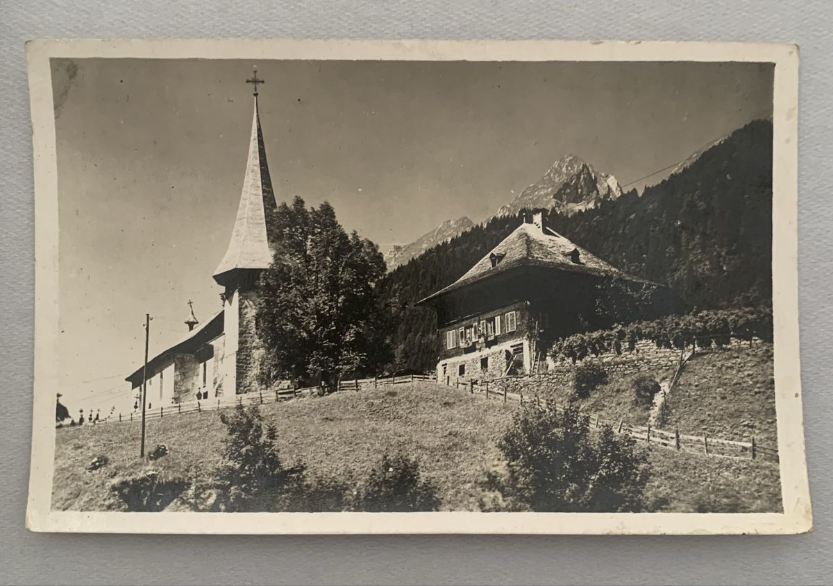 Cartoline postali: Ansichtskarten/Photo Schweiz - Jaun/Bellegarde FR – Usato da Düdingen venduto da polytropon_5 2