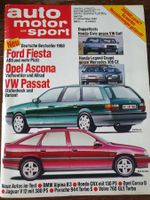 AMS 24/87 Volvo 760 Turbo Civic CRX Jaguar XJS V12 Legend xx