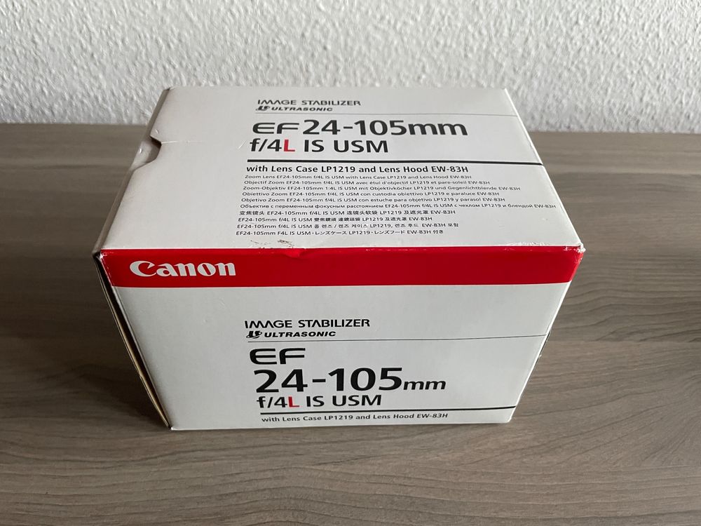 Canon EF 24-105 mm f/4 L ID USM | Kaufen auf Ricardo