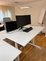 IKEA höhenverstellbarer Schreibtisch, elektrisch  140 × 80