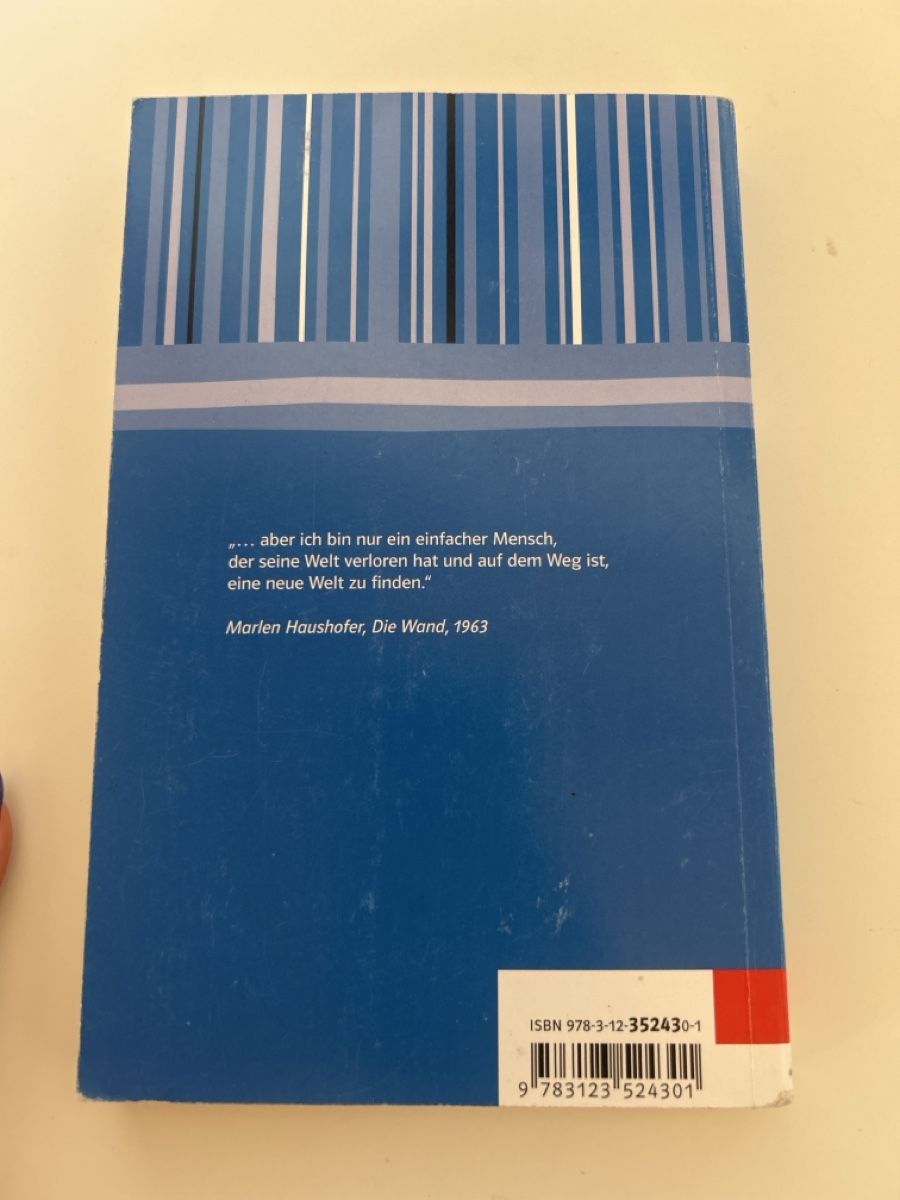 Libri: Die Wand (Marlen Haushofer) – Nuovo (secondo la descrizione) da Ins venduto da ile_gtn9 1