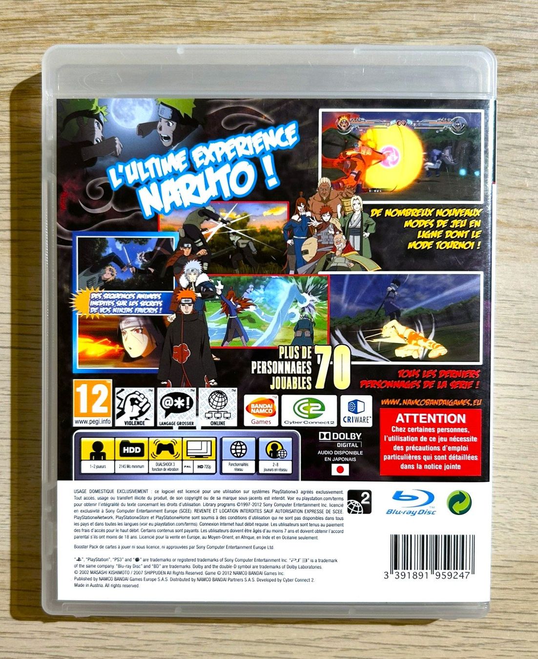 Bandai Spiele: Naruto Shippuden Ultimate Ninja Storm Generations PS3 – Gebraucht aus St. Gallen von Alpine.Arcade 1
