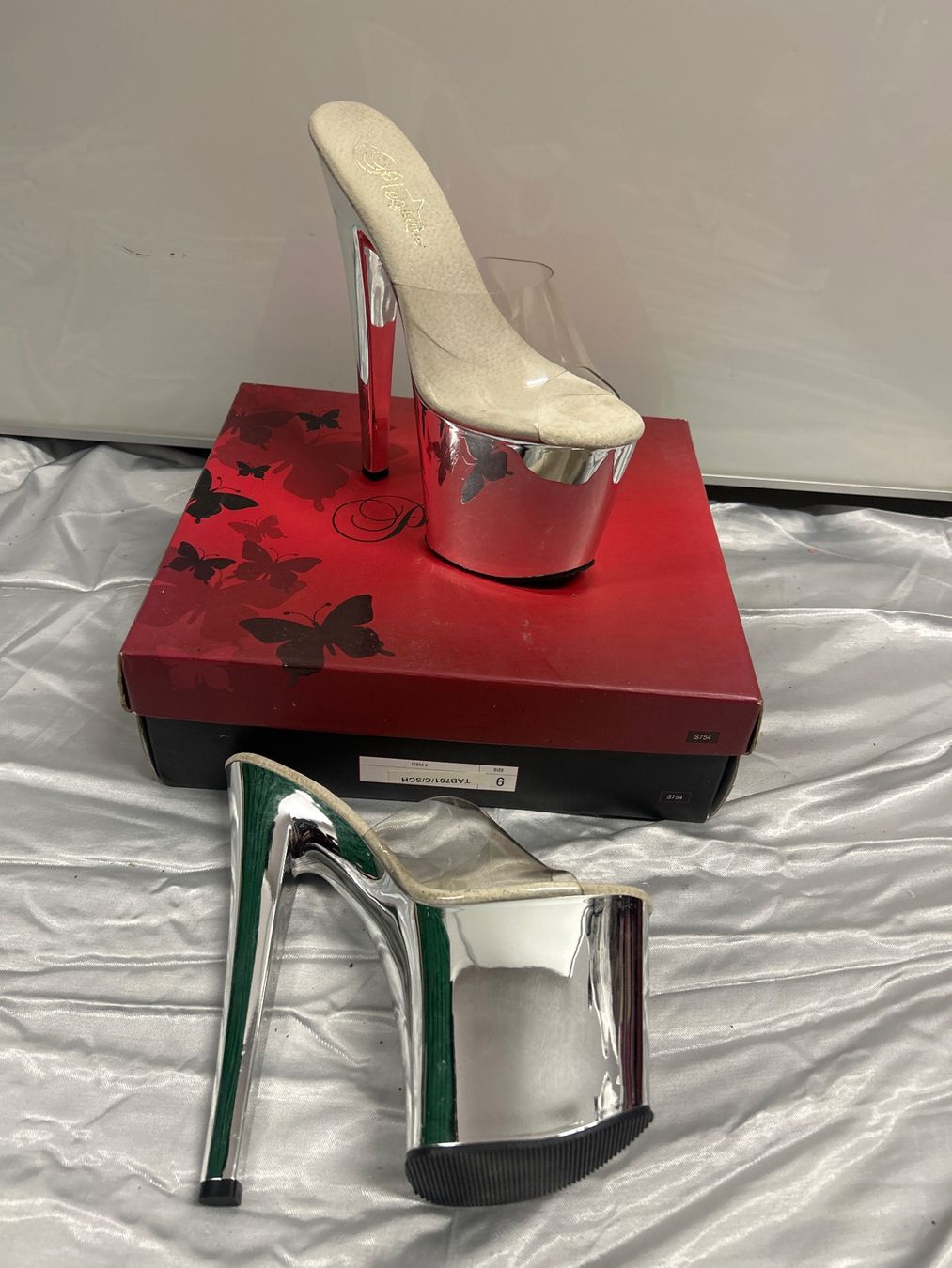 Scarpe da donna: Pleaser Pole Dance Heels Platform Schuhe Gr36 Neu – Nuovo e nell'imballaggio originale da Regensdorf venduto da Spyke55