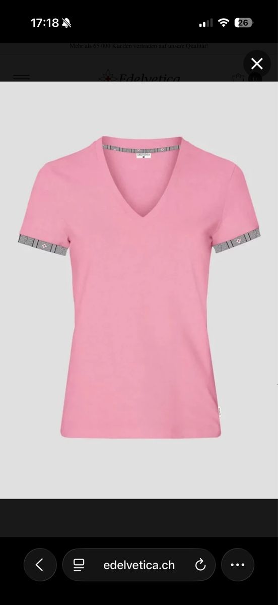 T-shirt: Edelvetica Shirt gr S – Usato da Witterswil venduto da gsc_z6ts