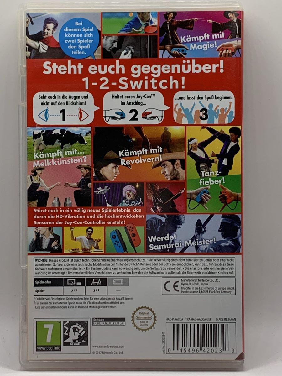 Nintendo Giochi: 1-2-Switch - Nintendo Switch – Usato da Ostermundigen venduto da RG-Collector 1