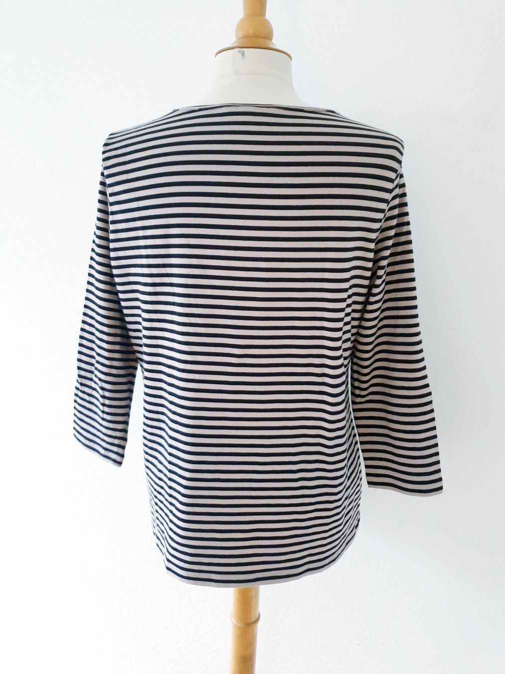 Maglioni & Felpe: RENÉ LEZARD SHIRT L 42 44 SCHWARZ BEIGE PULLI PULLOVER TOP – Usato da Elsau venduto da the-colorful-side 7