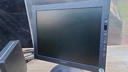 Eleganter Monitor SONY SDM-N50 LCD Display