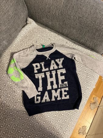 BENETTON WOLLE PULLOVER GR 110