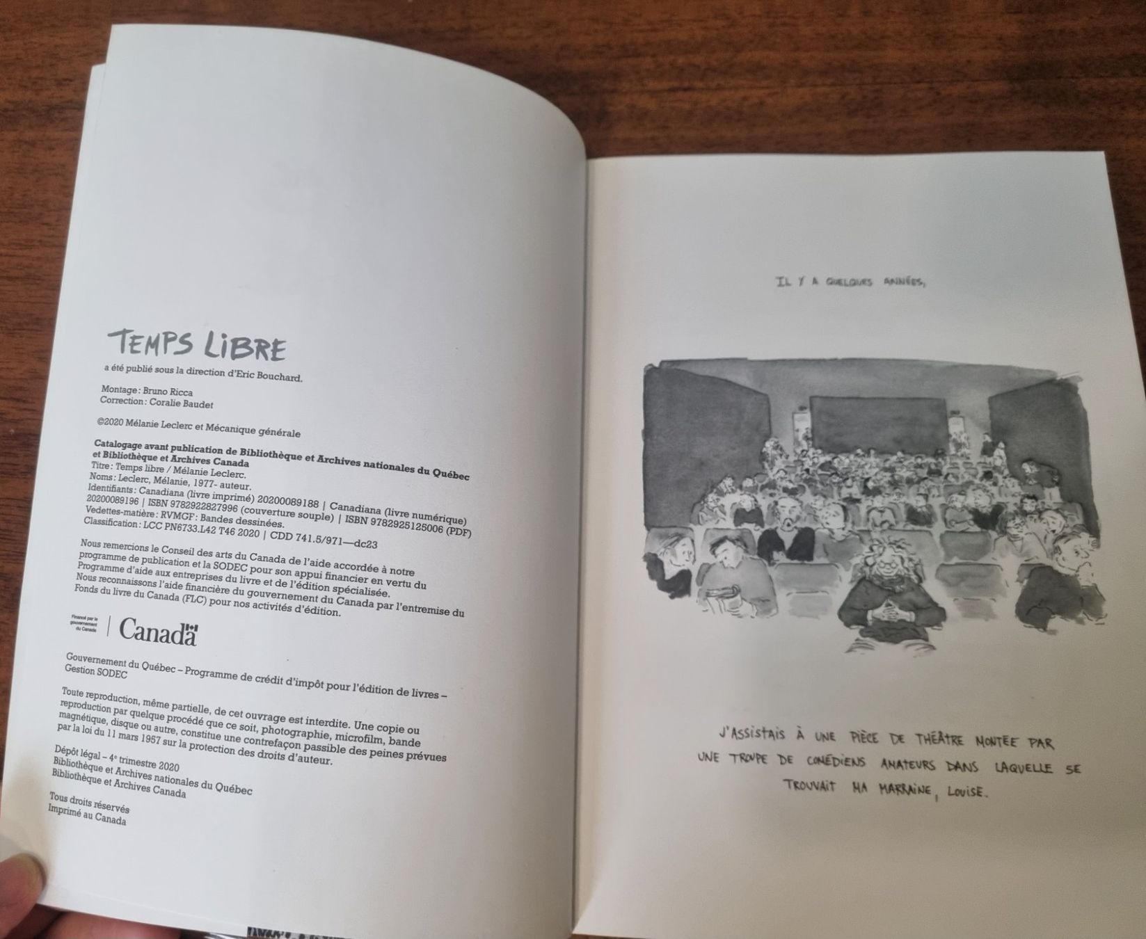 Fumetti: Livre BD Temps Libre de Mélanie Leclerc – Usato da Fribourg venduto da sal_5ln6 3