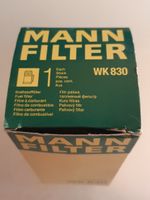 MANN-FILTER WK 830 / Filtre à carburant MANN WK 830 neuf