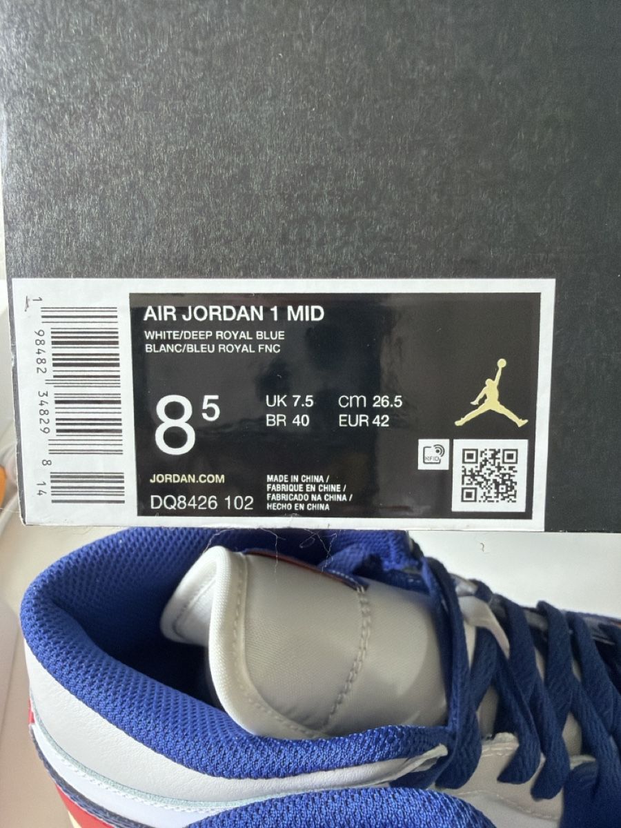 Jordan Chaussures hommes: Jordan 1 Mid baskets EUR 42 – Neuf avec emballage d'origine à Troinex par cashgva 3