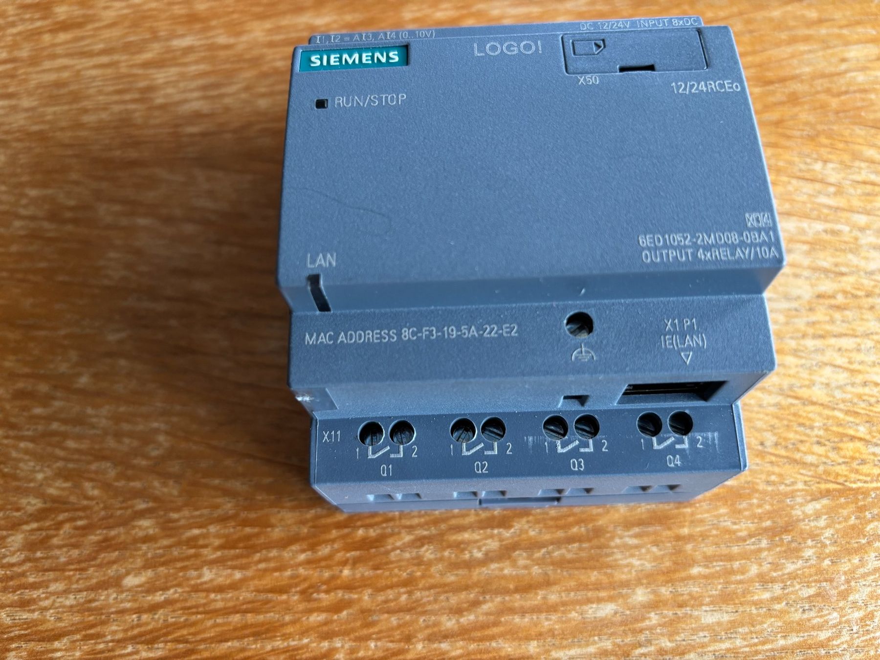 Siemens Attrezzatura per studi di registrazione: Siemens Logo 12/24V DC – Usato da Biberist venduto da Highforest45 1