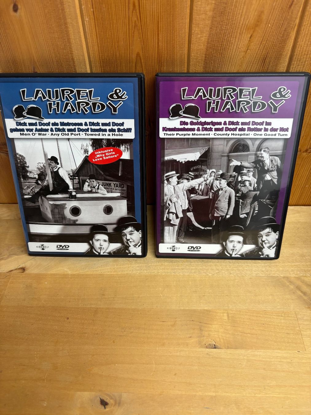 Tutti i DVDs: Laurel und Hardy DVD Box – Usato da Seftigen venduto da Muggelwomb 3