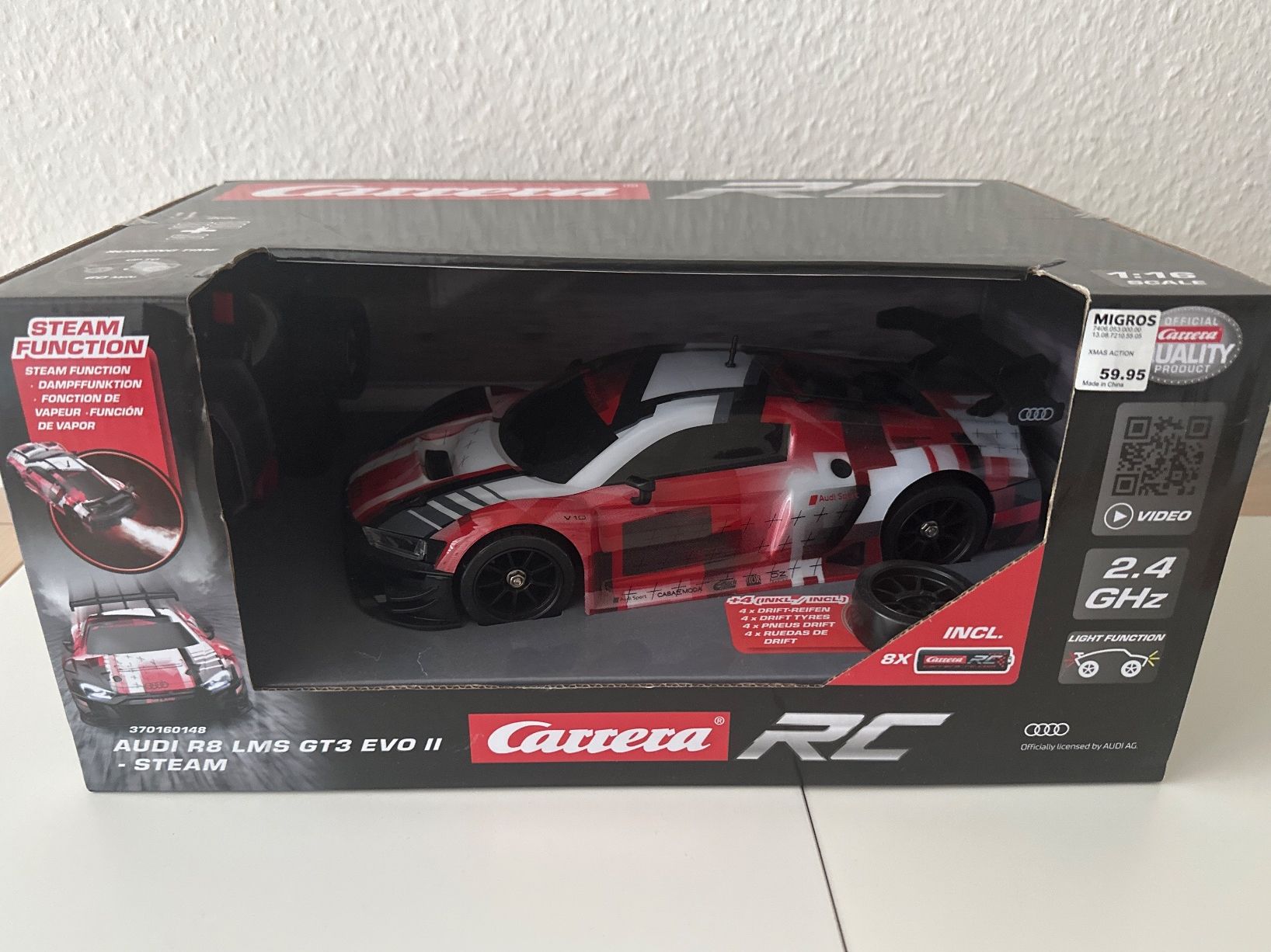 Carrera Digital 132 Audi R8 LMS Team Phoenix 24H Nürburgring (Gebraucht