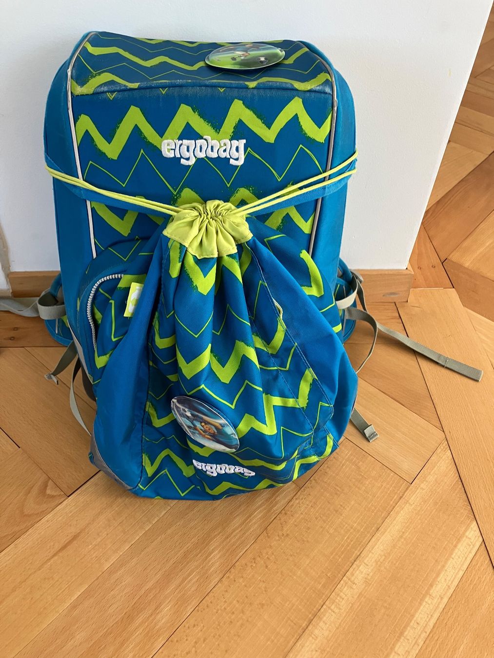 Ergobag Borse & Zaini: Ergobag Schul-Rucksack mit Turntasche – Usato da Spiegel b. Bern venduto da dorisdoris_5000 7