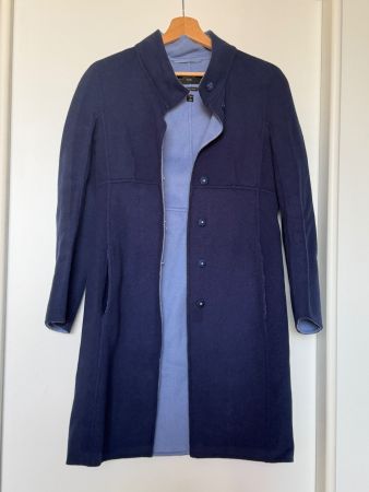 MaxMara Weekend Mantel blau Herbst