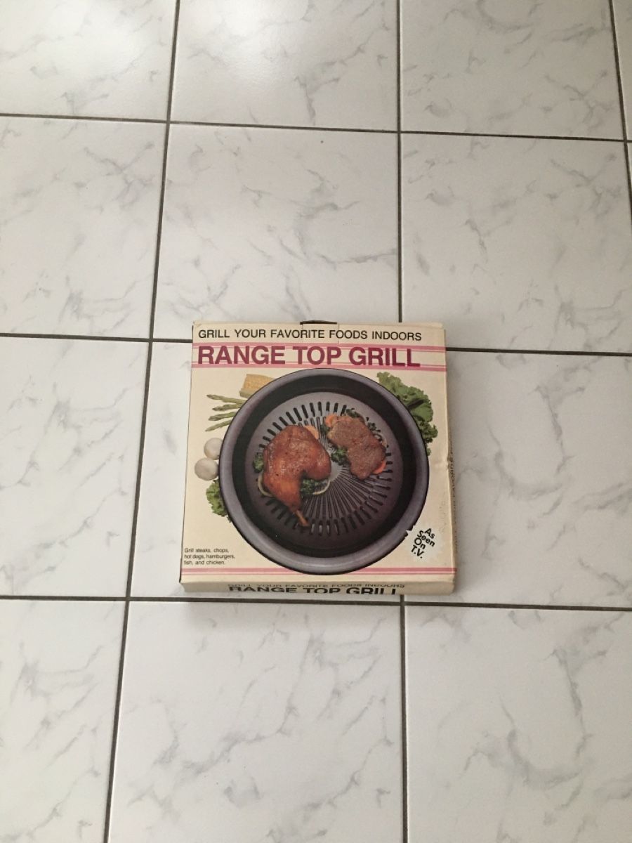 Griglie: Range top grill – Nuovo e nell'imballaggio originale da Schwyz venduto da Francesca54