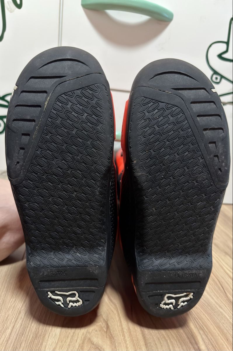 Fox Scarpe da uomo: Bottes motocross Fox Instinct rouges 44 / 10 – Usato da Corseaux venduto da Motards 3