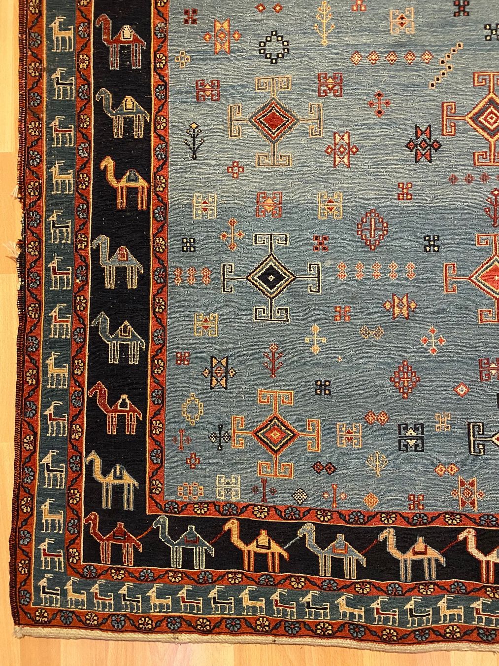 Tappeti: Kelim- Gabbeh Zollanvari 220x150 – Usato da Zürich venduto da Simodo 1