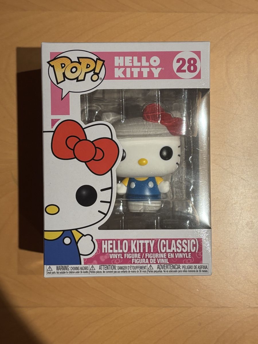 Funko Statuette: Funko Pop Hello Kitty Nummer 28 Figur mit Originalbox – Nuovo e nell'imballaggio originale da Wald ZH venduto da Kitty_pink123