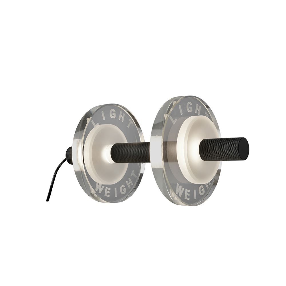 Lampade: Tischleuchte, Hantel-Design, 37 cm Länge – Nuovo (secondo la descrizione) da Kreuzlingen venduto da Smart-Light 2