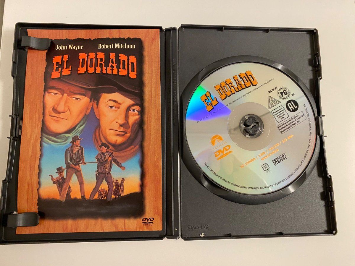 Alle DVDs: El Dorado von Howard Hawks mit John Wayne, Robert Mitchum – Gebraucht aus Zürich von m7lx 3
