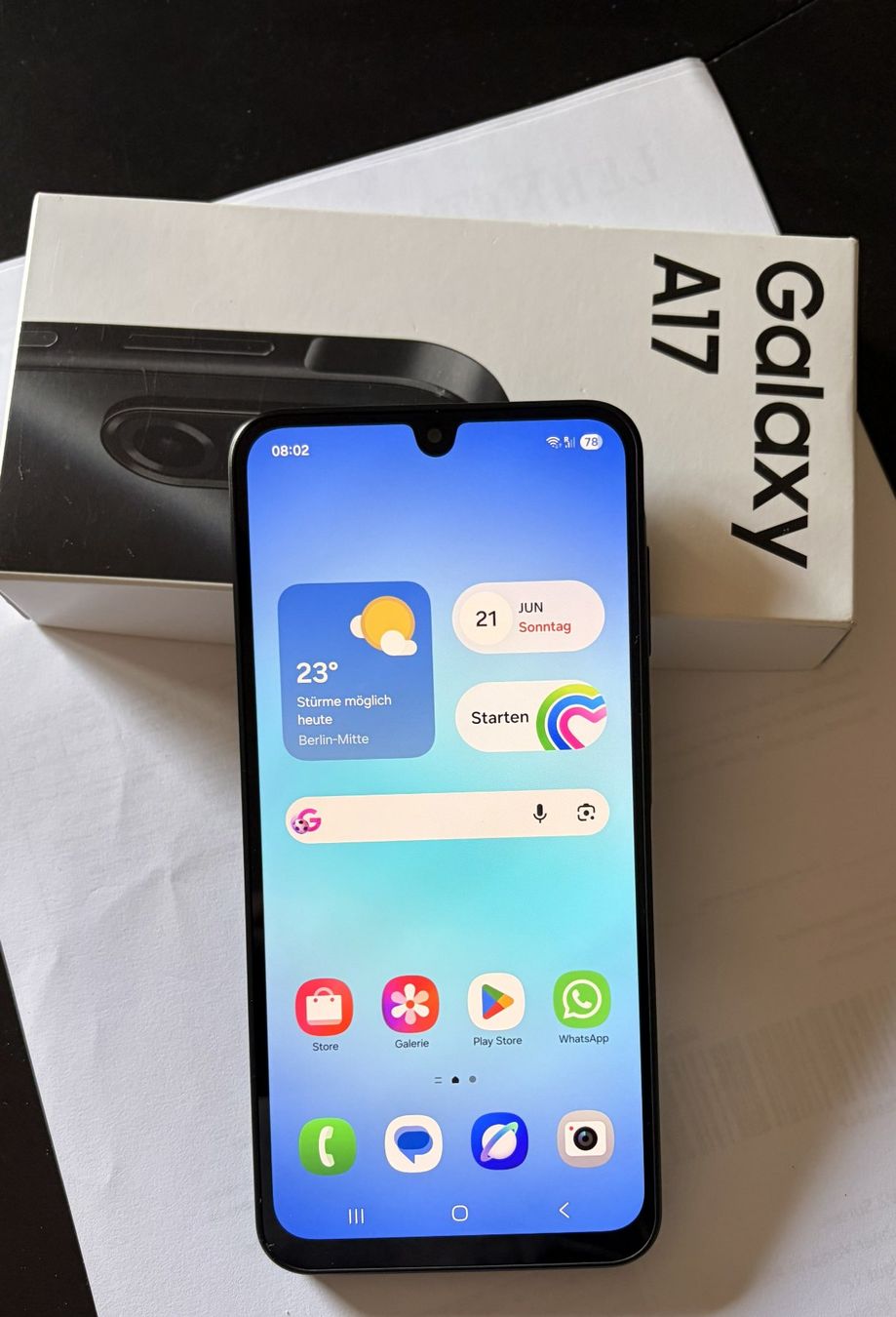 Samsung Telefoni cellulari / Smartphones: Samsung Galaxy A17 5G – Nuovo e nell'imballaggio originale da Sarmenstorf venduto da Dav_wc5c 5
