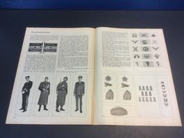 Heft der Schweizer Soldat mit Info der Jugoslawische Armee