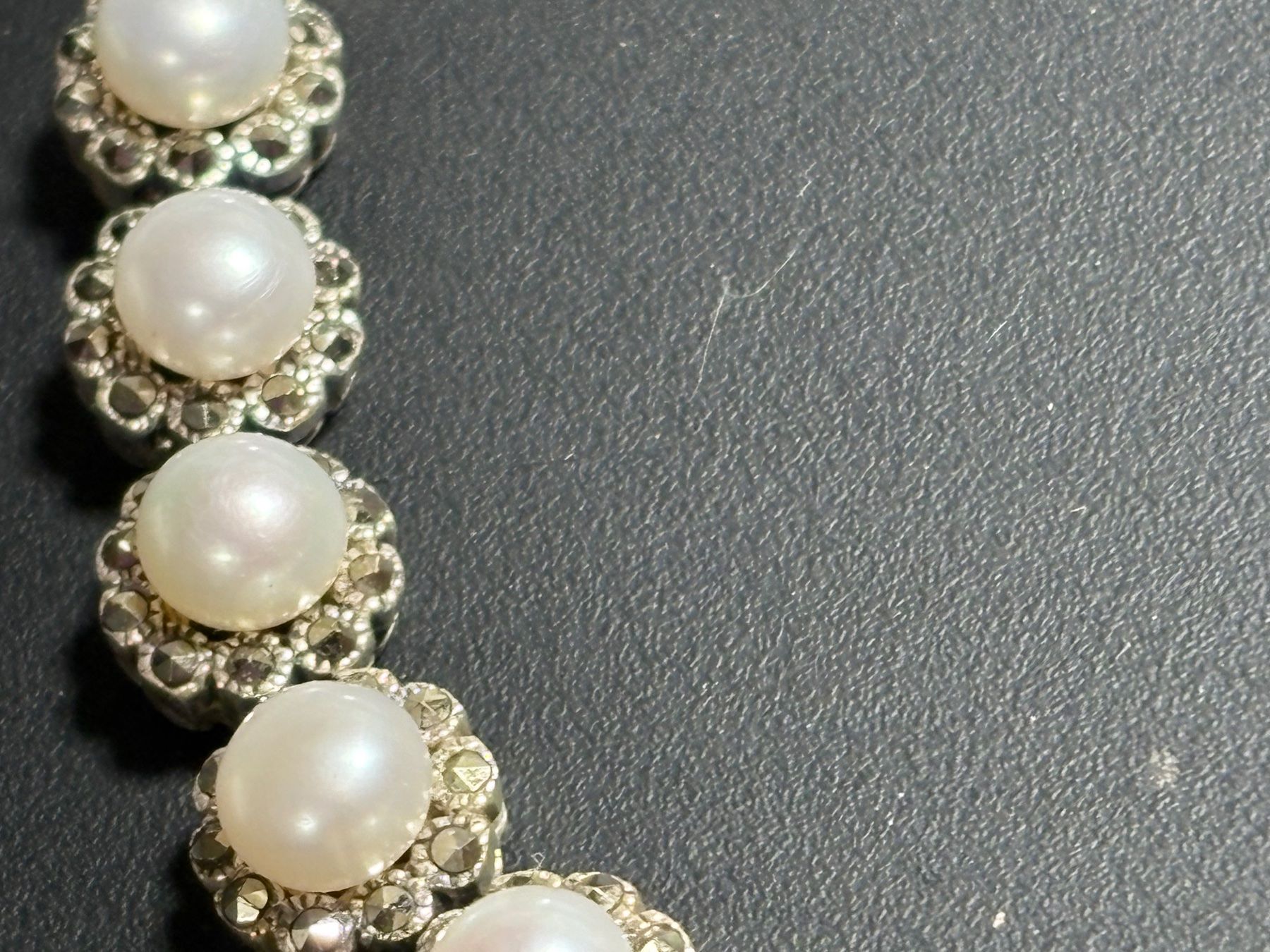 Bracciali & Braccialetti: Wunderschönes 925 Silberarmband mit echten Perlen – Usato da St. Peterzell venduto da verena40 3
