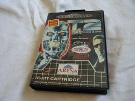 Videospiel - Sega Mega Drive 16 bit - T2 Terminator