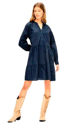 Robe bleu foncé / Kleid YAS  t.  XS    NP. 79.80 CHF    NEU!