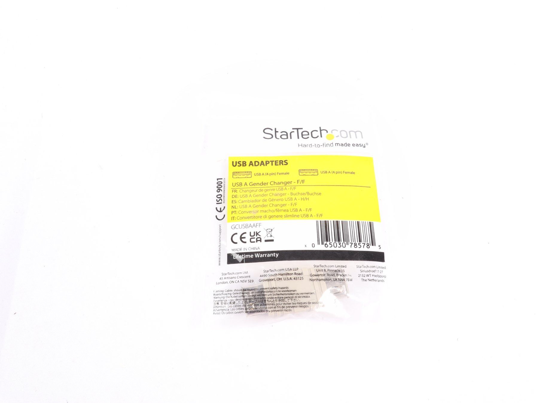 Lecteurs & Adaptateurs: STARTECHCOM USB Adapter Gender Changer - F/F – Neuf (Voir description) à Steinen par Restwert_Steinen