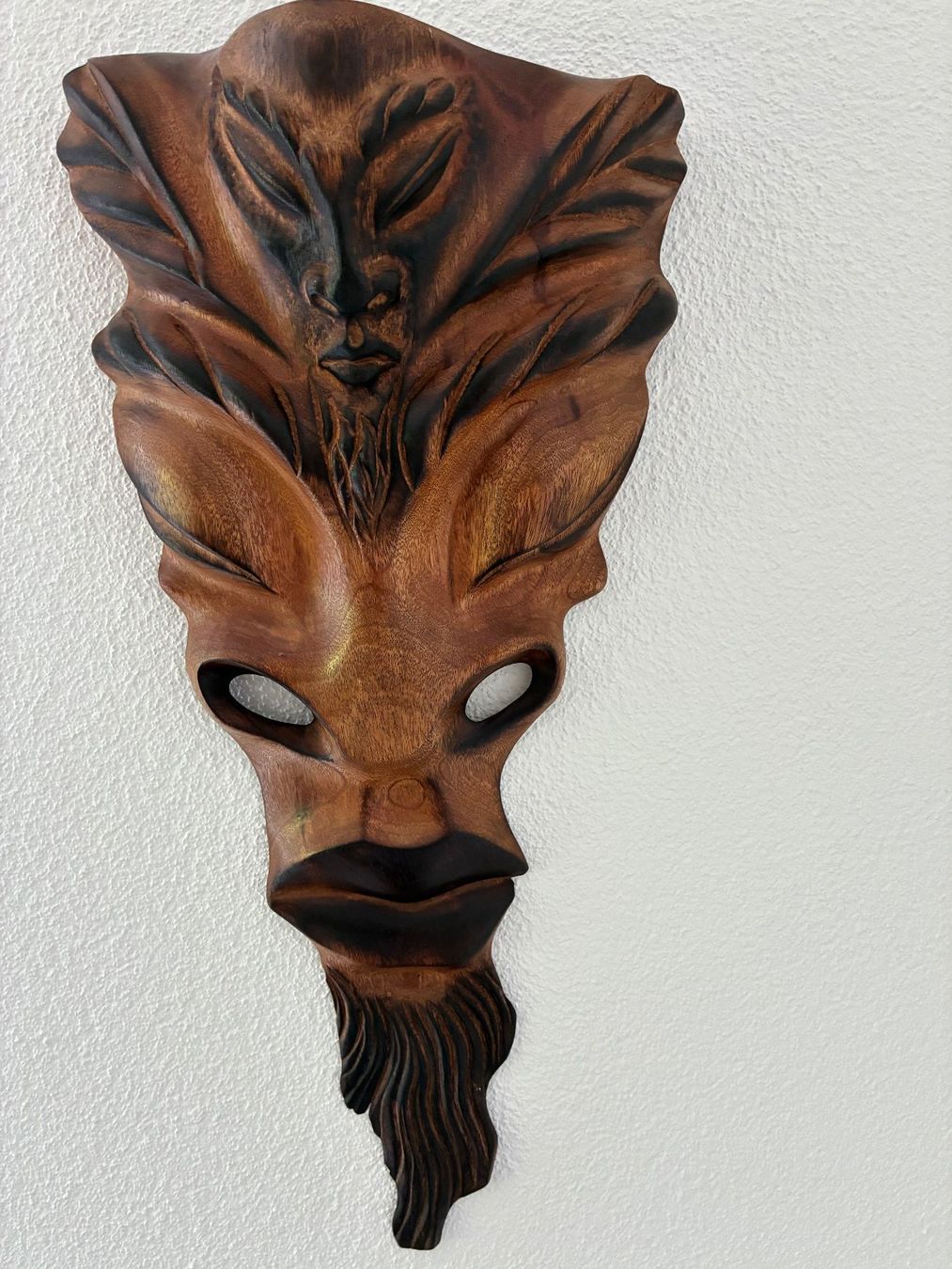 Maschere: Thailändische Holzmaske geschnitzt 56,5cm – Usato da Frick venduto da sandra037 3