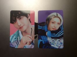 ATEEZ official Mingi+Seonghwa Photocards