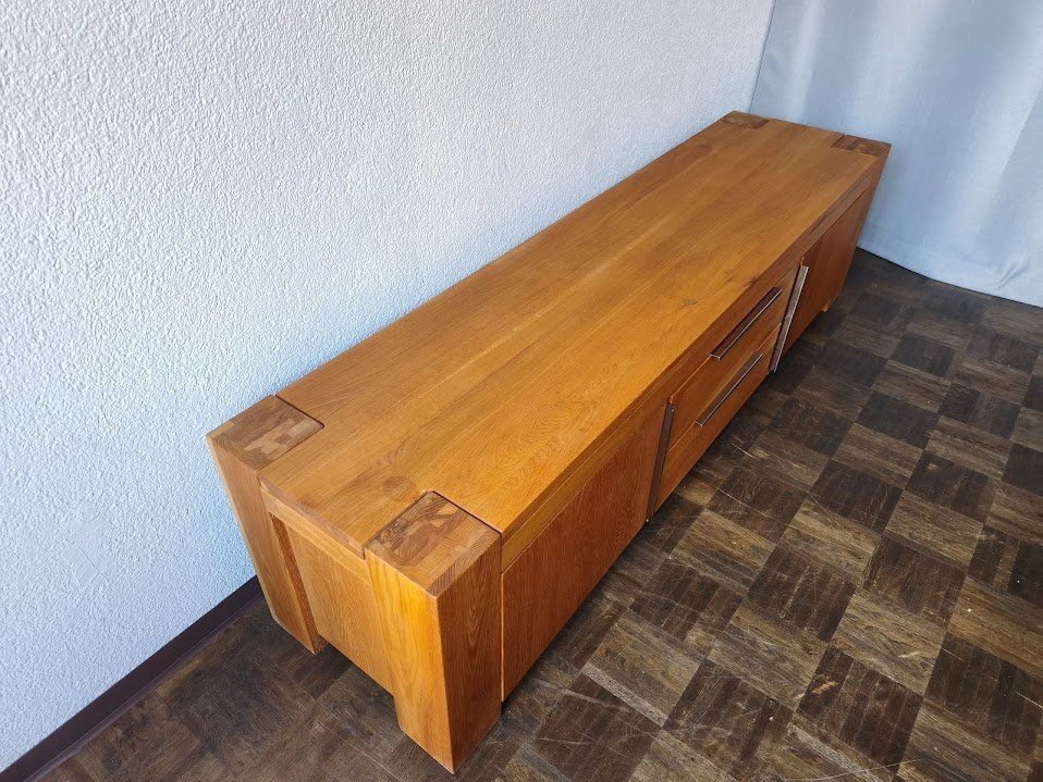 Cassettiere: Sideboard Lowboard Fernseher Möbel Eiche Massiv 180x47x45cm – Usato da Toffen venduto da Immo-Erben 2