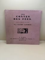 Perrault Contes des Fées 1920 Lucien Laforge EO Rare 