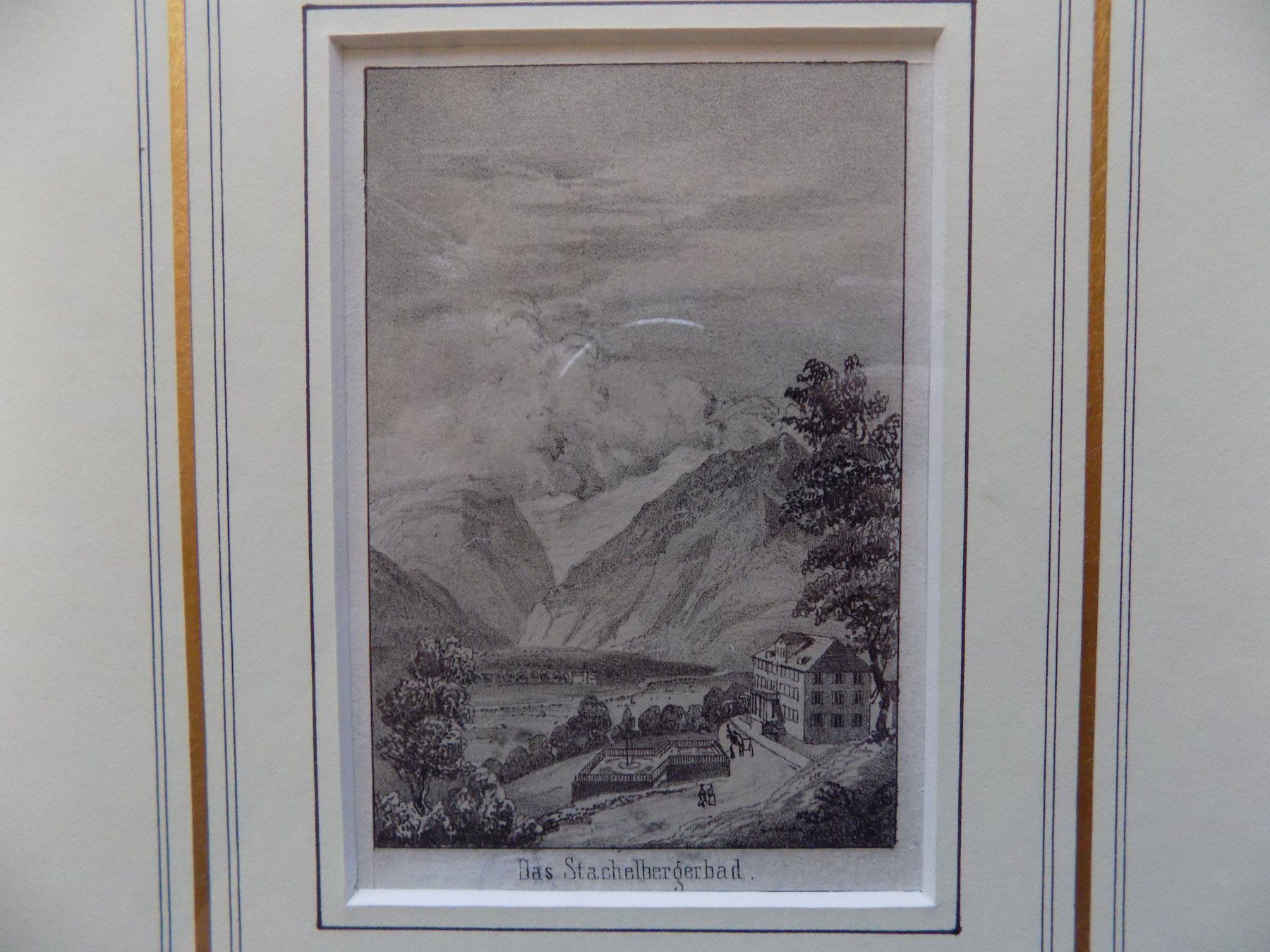 Gravures: Stachelbergbad Glarus – D'occasion à Risch par Rischli15 1